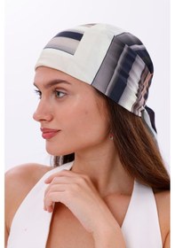 Resim Sonsuz Dalga Model Fular Bandana Şal Estascarf 70x70 Cm Renkli 