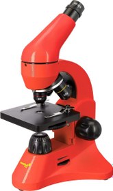 Resim Levenhuk Rainbow 50L PLUS Orange/Portakal Mikroskop (İngilizce Baskısı) 