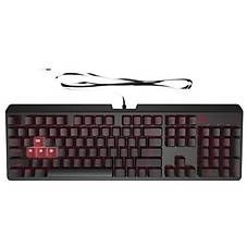 Resim HP 6YW75AA Omen Encoder Kablolu Brown Cherry MX Switch Türkçe Mekanik Oyuncu Klavyesi 