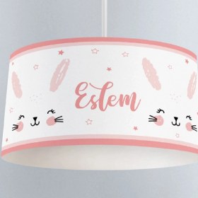 Resim instababyrooms Çocuk Odası Dijital Baskılı Tekli Modern Sarkıt Avize Special Model 0095 