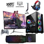 Resim Izoly ST998668 i5-4570 16 GB 256 GB SSD RX580 8 GB 24" Free Dos Masaüstü Oyuncu Bilgisayarı 