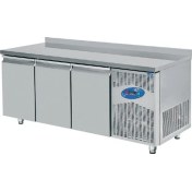 Resim CSA Karacasan 474 Lt (430 Çelik) 200 cm Üç Kapılı 700'Lük Tezgah Tipi Buzdolabı 