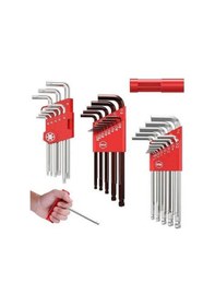 Resim Dancemonkey 35 Adet Mk51 S2 Çelik Set, Malzeme Dahil Allen Anahtar Seti 