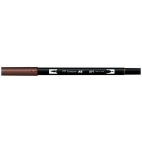 Resim Tombow Dual Brush Pen Grafik Çizim Kalemi 899 Redwood 