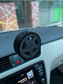 Resim 3dbaydesign 5 Kol Jant Lastik Içi Ayna Süsü 