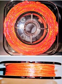 Resim Ea genset Hazır Çapari Kombini Boru Sim Ultraviyole Uv Neon 3 Renkli Turuncu Pembe Fıstık Yeşili Makarada 