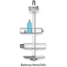 Resim Simplehuman BT1099 Yeni Banyo Rafı Uzayabilen 