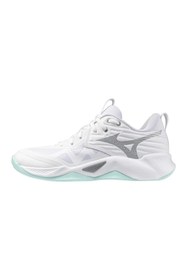 Resim MIZUNO Wave Momentum Pro Kadın Voleybol Ayakkabısı Beyaz 