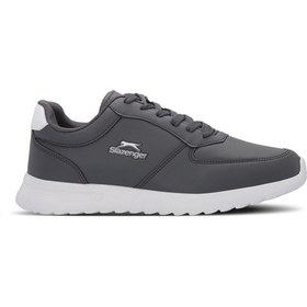 Resim Slazenger MARLON I Kadın Koyu Gri / Beyaz Koşu & Yürüyüş Spor Ayakkabısı 