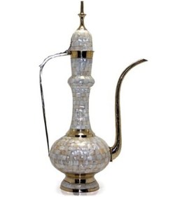 Resim Pirinç Sedefli İbrik 55 Cm 