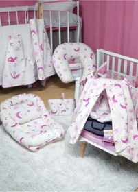 Resim Jasmin 7 Parça Babynest Set 