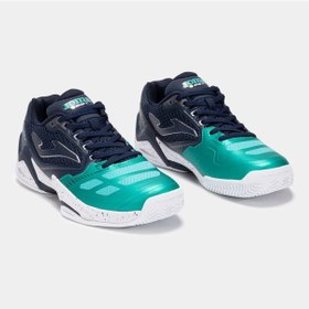 Resim Joma Set Erkek Siyah Toprak & Sert Kort Tenis Ayakkabısı Tsets2543ac Çok Renkli 