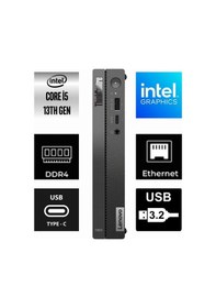 Resim Lenovo ThinkCentre Neo 50Q G4 12LN007VTR-K14 i5-13420H 8 GB 4 TB SSD Intel Uhd Graphics Free Dos Mini Pc 