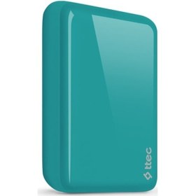 Resim Ttec ReCharger 10.000mAh Powerbank - Turkuaz 
