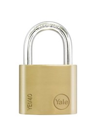 Resim Yale Essential Serisi 40 Mm Prinç Sarı Asma Kilit 