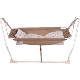 Resim Holmen Marmaris Katlanabilir Bebek Hamağı - Gold - Gold / Standart 
