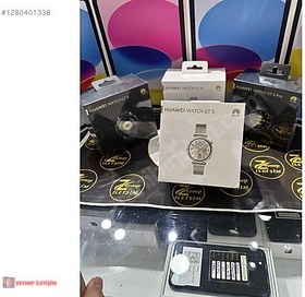 Resim SIFIR. 2 YIL GARANTİLİ HUAWEİ GT 5 METAL BAYAN SAATİ 