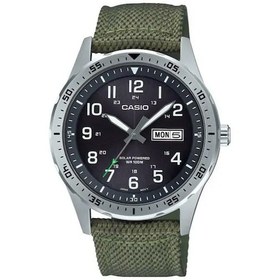 Resim Casio Divers Yeşil Mtp-s120l-3av Solar Nato Erkek Kol Saati Çelik 