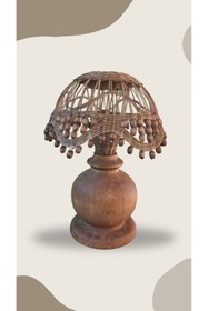 Resim FG Rustik Sanat Evi RATTAN ABAJUR 