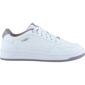 Resim Puma Court Classy Kadın Beyaz Spor Ayakkabı (395021-20) 