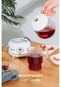 Resim Fressi YSB-GC02 0.6 L Cam Su Isıtıcı Kettle 
