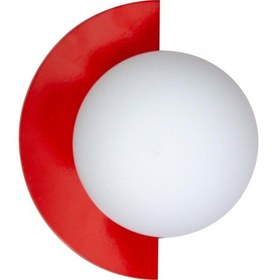 Resim Yarım Dünya Aplik Kırmızı Diğer 