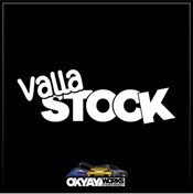 Resim OkyayWorks Valla Stock Sticker - Beyaz 