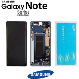 Resim Samsung Uyumlu Galaxy Note 9 N960 Lcd Ekran Dokunmatik Mavi Servis Gh97 