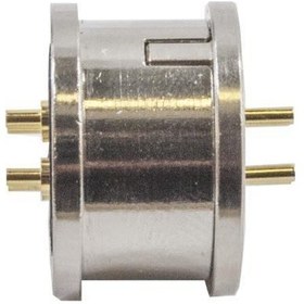 Resim 4-Pin 16mm Pogo Pin Manyetik Konnektör Takımı 