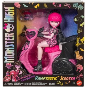 Resim JDR61 Monster High Vamptastic Scooter Draculaura 