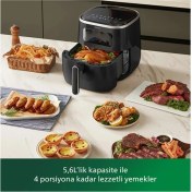 Resim Geniş Kapasiteli 3000 Serisi Xl Hava Pişirici, Siyah, 5.6l 