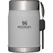 Resim Stanley Klasik Paslanmaz Çelik Yemek Termosu Kaşıklı 0,40 lt Koyu Beyaz 