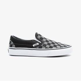 Resim Vans Classic Slip-On Checkerboard Siyah 