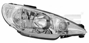 Resim Peugeot 206 Far Sol Sinyal Elektrikli Ayfar Marka 6204.S9 