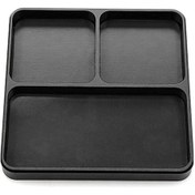 Resim Novahub Bjm324 Manyetik Araç Saklama Tepsisi, Alüminyum, Siyah/kırmızı/mavi, 5 Adet Set, Uygun Fiyat 