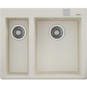 Resim Teka Forsquare 590 Tg Bright Cream Granit Eviye 