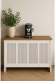 Resim bangu Petek Üstü Kahve Köşesi Dolabı Çok Amaçlı Raf (Derinlik 47 cm) BKDM002 (ÜST ATLANTİK, 160 CM) 