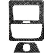 Resim Araba Karbon Fiber Arka Klima Havalandırma Düz Renk Dekoratif Etiket Bmw G01 X3 2018-2020 / G02 X4 2019-2020, Sol Ve Sağ Sürücü Evrensel 1 Adet 