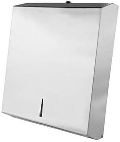 Resim 400'lü Paslanmaz Z Katlama Kağıt Havlu Dispanseri 