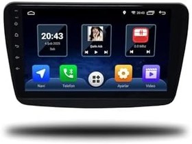 Resim MarTechno Android Carplay Multimedya 2016-2022 4GB RAM 6GB RAM 128GB Hafıza Suzuki Baleno ile uyumlu 