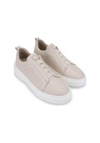 Resim Tamer Tanca Erkek Hakiki Deri Bej Sneakers & Spor Ayakkabı 965 2526 Erk Ayk Y25 Bej Fltr Bej 