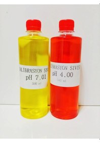 Resim Ph Metre Kalibrasyon Sıvısı 4.00-7.01 