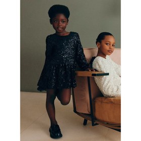 Resim Abel & Lula Kışlık Kız Elbise Siyah - Siyah / 12 Yaş 
