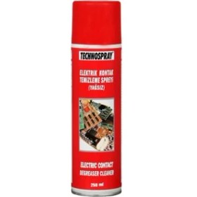 Resim Technospray Kontak Temizleme Sprey (Yağsız) (400 Ml) 