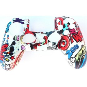 Resim Playstation 4 Desenli Kol Koruyucu Silikon Kılıf 10p4 