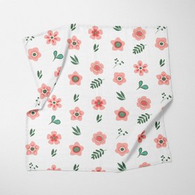 Resim Petit Fleur Müslin Bebek Örtüsü - 70x70cm 