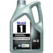 Resim Mobil 1 0W-20 Motor Yağı 5 Litre ( Üretim Yılı: 2024 ) 