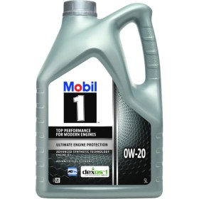 Resim Mobil 1 0W-20 Motor Yağı 5 Litre ( Üretim Yılı: 2024 ) 