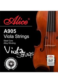 Resim Alice A905 Chrome Viola Takım Tel Orijinal Üründür 