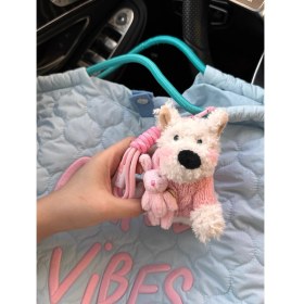 Resim OIMG Yeni 1 Adet Karikatür Çanta Çekicilik Anahtarlık Sevimli Iyi Şanslar Hediye Peluş Oyuncaklar Bebekler (Yurt Dışından) 